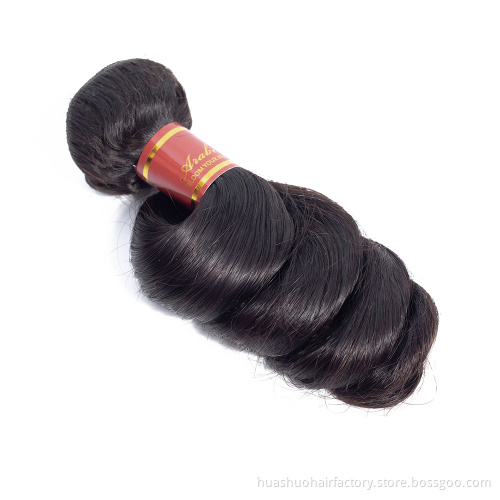 Cuticle Aligned Loose Hair Brazilian Human Wave Hair Bundles 100% Natural Original Wholesale Raw Virgin Hair Vendors